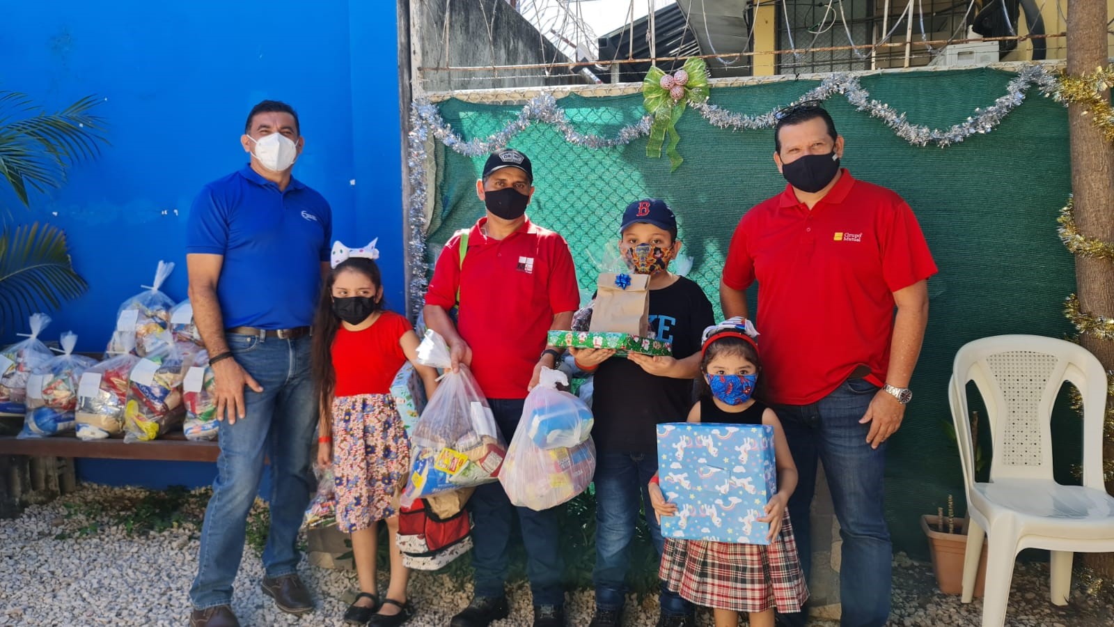 Entrega de donativos a organizaciones sociales